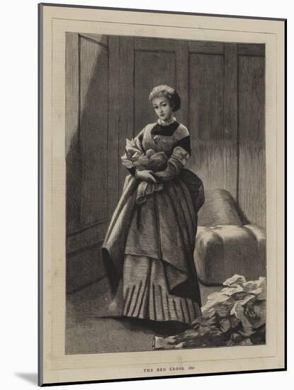 The Red Cross, 1870-null-Mounted Giclee Print