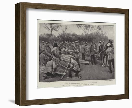 The Red Cross in the German Army-Walter Stanley Paget-Framed Giclee Print