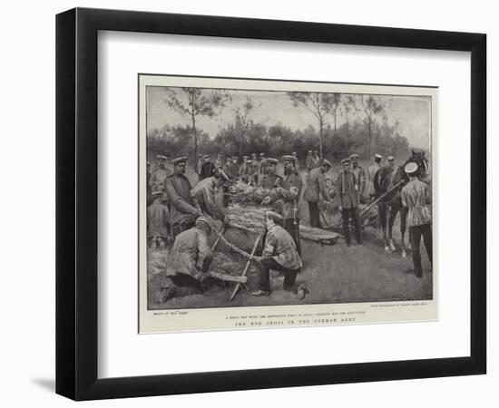 The Red Cross in the German Army-Walter Stanley Paget-Framed Giclee Print