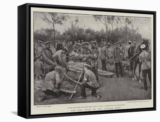 The Red Cross in the German Army-Walter Stanley Paget-Framed Stretched Canvas