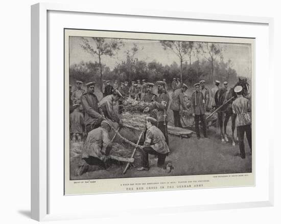 The Red Cross in the German Army-Walter Stanley Paget-Framed Giclee Print