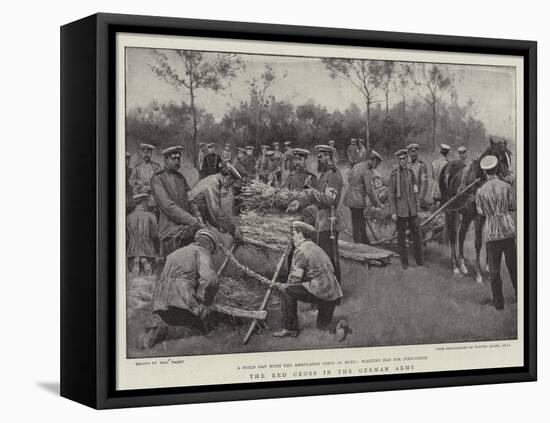 The Red Cross in the German Army-Walter Stanley Paget-Framed Stretched Canvas