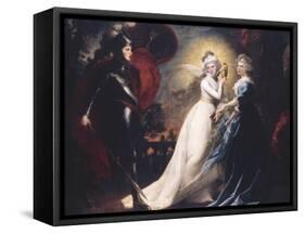 The Red Cross Knight-John Singleton Copley-Framed Stretched Canvas