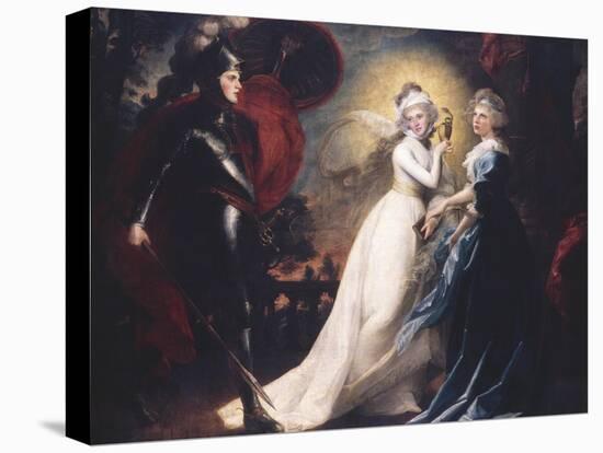 The Red Cross Knight-John Singleton Copley-Stretched Canvas