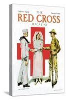 The Red Cross Magazine, October 1917-James Montgomery Flagg-Stretched Canvas
