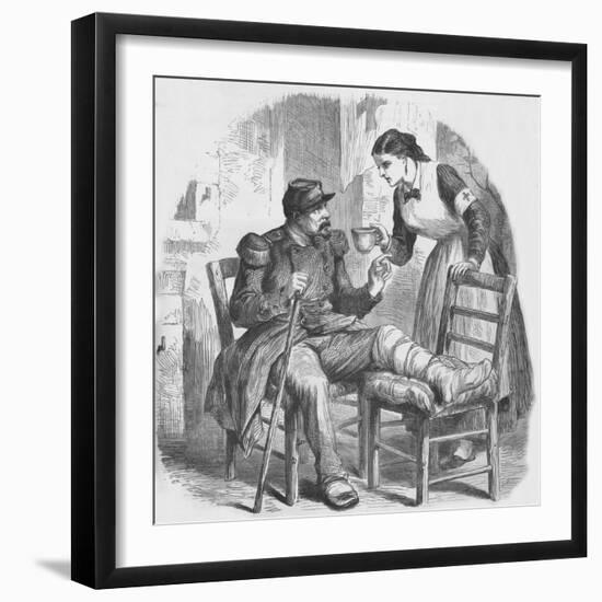 The Red Cross Nurse, 1884-null-Framed Giclee Print