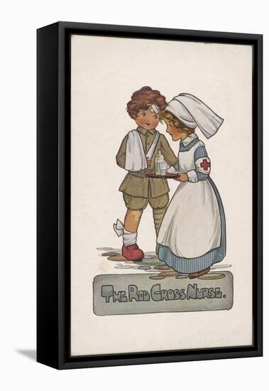 The Red Cross Nurse-null-Framed Stretched Canvas