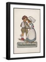 The Red Cross Nurse-null-Framed Art Print