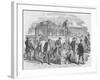 The Red Cross Society at Work Outside Paris, 1870, (1884)-null-Framed Giclee Print