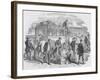 The Red Cross Society at Work Outside Paris, 1870, (1884)-null-Framed Giclee Print