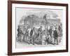 The Red Cross Society at Work Outside Paris, 1870, (1884)-null-Framed Giclee Print