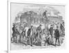 The Red Cross Society at Work Outside Paris, 1870, (1884)-null-Framed Giclee Print