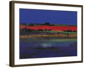 The Red Field-Paul Evans-Framed Giclee Print