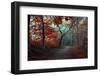 The RED Forest-Leif Løndal-Framed Photographic Print