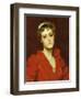 The Red Gown-William Merritt Chase-Framed Giclee Print
