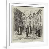 The Red Hall, Rear View-null-Framed Giclee Print
