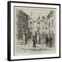 The Red Hall, Rear View-null-Framed Giclee Print