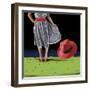The Red Hat, 2008-Marjorie Weiss-Framed Giclee Print