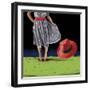 The Red Hat, 2008-Marjorie Weiss-Framed Giclee Print