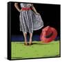 The Red Hat, 2008-Marjorie Weiss-Framed Stretched Canvas