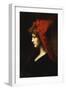 The Red Hat-Jean-Jacques Henner-Framed Giclee Print