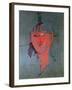 The Red Head, circa 1915-Amedeo Modigliani-Framed Giclee Print