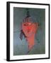 The Red Head, circa 1915-Amedeo Modigliani-Framed Giclee Print