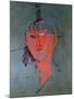 The Red Head, circa 1915-Amedeo Modigliani-Mounted Giclee Print