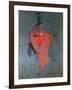 The Red Head, circa 1915-Amedeo Modigliani-Framed Giclee Print