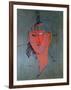 The Red Head, circa 1915-Amedeo Modigliani-Framed Giclee Print