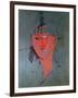 The Red Head, circa 1915-Amedeo Modigliani-Framed Giclee Print