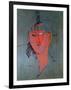 The Red Head, circa 1915-Amedeo Modigliani-Framed Giclee Print