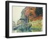 The Red House; La Maison Rouge, 1908-Claude Monet-Framed Giclee Print