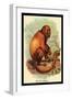 The Red Howler-G.r. Waterhouse-Framed Art Print