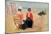 The Red Jacket, C.1910-14 (Oil on Millboard)-George Leslie Hunter-Mounted Giclee Print