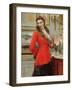 The Red Jacket-Herman Richir-Framed Giclee Print