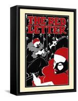 The Red Letter-Elisha Brown Bird-Framed Stretched Canvas