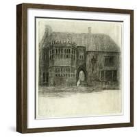 The Red Lion Inn, Glastonbury, Somerset, 1881-Edwin Edwards-Framed Giclee Print