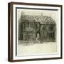 The Red Lion Inn, Glastonbury, Somerset, 1881-Edwin Edwards-Framed Giclee Print