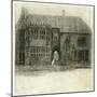 The Red Lion Inn, Glastonbury, Somerset, 1881-Edwin Edwards-Mounted Giclee Print