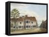 The Red Lion Inn on Uxbridge Road, Hillingdon, Middlesex, C1820-null-Framed Stretched Canvas