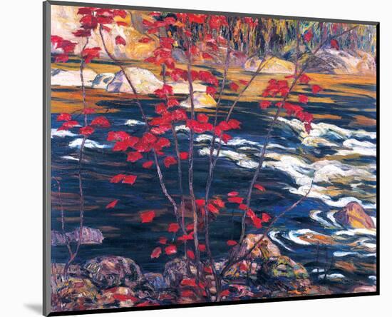 The Red Maple-A^ Y^ Jackson-Mounted Premium Giclee Print