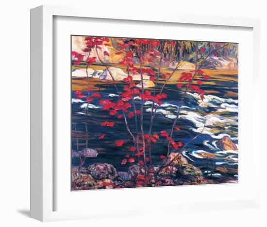 The Red Maple-A^ Y^ Jackson-Framed Premium Giclee Print