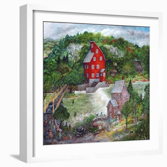 The Red Mill-Bill Bell-Framed Giclee Print