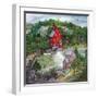 The Red Mill-Bill Bell-Framed Giclee Print