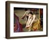 The Red Mules-William McGregor Paxton-Framed Giclee Print