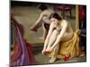 The Red Mules-William McGregor Paxton-Mounted Giclee Print