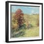 The Red Oak (No.2), 1911-Willard Leroy Metcalf-Framed Giclee Print