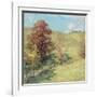 The Red Oak (No.2), 1911-Willard Leroy Metcalf-Framed Giclee Print