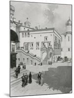 The Red (Or Beautiful) Staircase of the Kremlin-Frederic De Haenen-Mounted Giclee Print